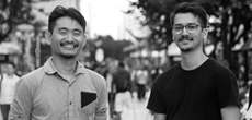 Vitor Takahashi e Alexandre Kenji Okabaiasse