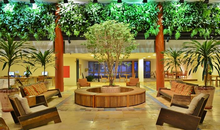 Lobby do Beach Park Suites Resort