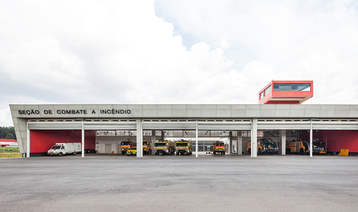 SCI do Corpo de Bombeiros no Aeroporto Internacional de Guarulhos