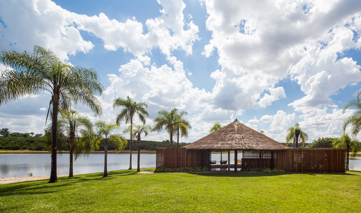 Pavilhão de Lazer na Represa