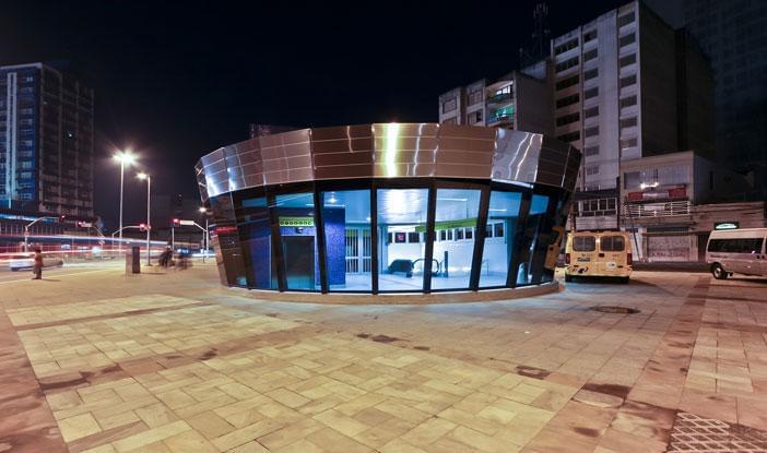 Estação Faria Lima - Linha 4-Amarela do Metrô de São Paulo