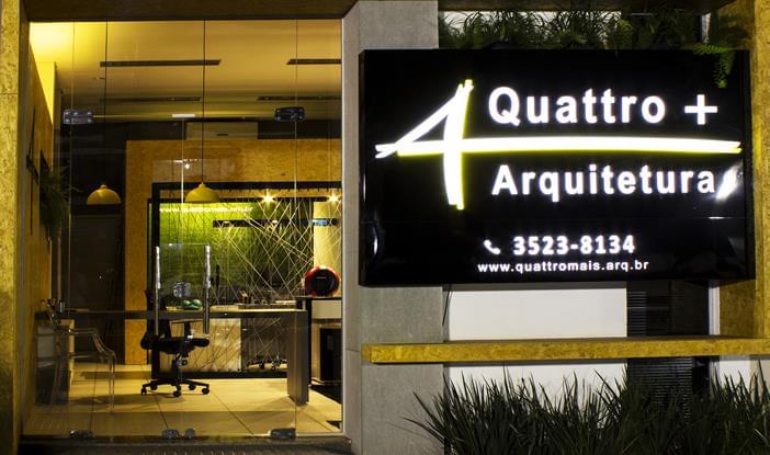 Escritório da Quattro mais Arquitetura